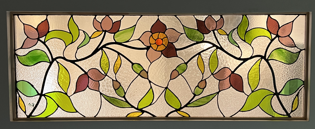 Vitrail chambre d'hôte Ohana